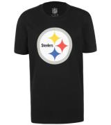 Fanatics Pittsburgh Steelers Mid Essentials Crest Herren Baumwoll-Shir...