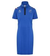 Kappa X ALPINE Formel 1 F1 Damen Polo-Kleid Baumwoll-Kleid mit HYDRO W...