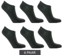 6 Paar TASTIQ Sneaker-Socken schlichte Baumwoll-Socken in Geschenkbox ...