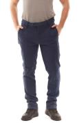 BLEND Herren Stoff-Hose Chino-Hose mit Stretch-Anteil Wenzel Blau