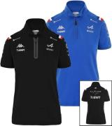 Kappa X ALPINE Formel 1 Team Ocon Gasly Damen Polo-Hemd mit HydroWayPr...