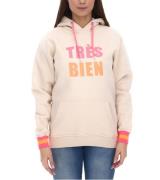 ZWILLINGSHERZ Keira Hoodie Damen Kapuzen-Pullover mit TRÈS BIEN Sticke...