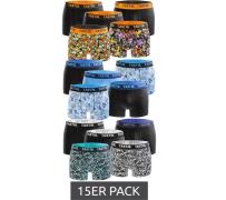 15er Pack TASTIQ Herren Boxershorts in Geschenkbox Baumwoll-Unterhose ...