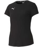 PUMA TeamGoal23 Damen T-Shirt Sport-Shirt Baumwoll-Shirt mit Logo-Patc...