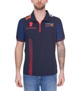 Oracle Red Bull Racing F1 Max Verstappen Herren Polo-Hemd mit Grafikdr...