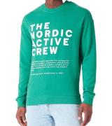 JACK & JONES Herren Crew Neck Pullover mit "The Nordic"-Druck auf der ...