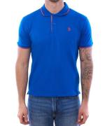 U.S. POLO ASSN. Herren Polo-Shirt Basic-Shirt Baumwoll-Shirt Kurzarm-S...