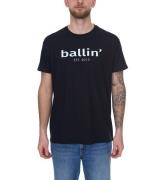 Ballin Est. 2013 Herren nachhaltiges Baumwoll-Shirt mit Logo-Print auf...