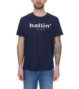 Ballin Est. 2013 Herren nachhaltiges Baumwoll-Shirt mit Logo-Print auf...