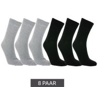 8 Paar TRUE style nachhaltige Baumwoll-Socken mit Komfortbund Oeko-Tex...