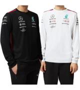 Mercedes-Benz AMG Petronas F1 MAPF1 Driver Herren Longsleeve mit Spons...