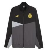 PUMA BVB Borussia Dortmund Woven Herren Trainingsjacke Aufwärm-Jacke F...