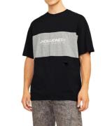 JACK & JONES Herren Rundhals-Shirt Baumwoll-Shirt T-Shirt Kurzarm-Shir...