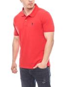 U.S. POLO ASSN. cooles Herren Polohemd Poloshirt Rot