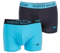 2er Pack HARVEY MILLER POLO CLUB Boxershorts bequeme Herren Unterhose ...