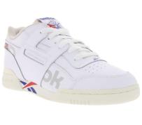 Reebok Classic Retro-Schnürer modische Echtleder-Turnschuhe mit Brandi...