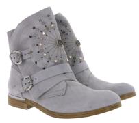 ARIZONA Schuhe Stiefel bequeme Damen Echtleder-Boots mit Ziersteinen H...