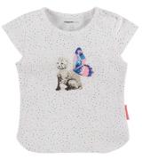 noppies Moody Kurzarm-Shirt gepunktetes T-Shirt für Babys mit Fantasy-...