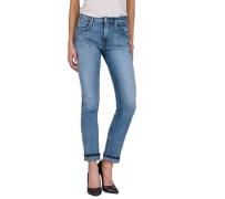 REPLAY Jacksy Jeans schlichte Damen 5-Pocket-Jeans mit geschmirgelten ...