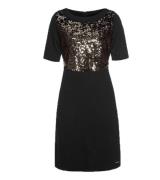 bruno banani Mini-Kleid glamouröses Damen Party-Kleid mit Pailletten S...