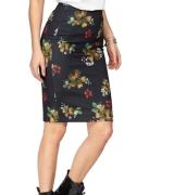 bruno banani Midi-Rock schicker Damen Freizeit-Rock mit Allover-Blumen...