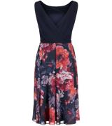 Vera Mont Frühlings-Kleid luftiges Damen Midi-Kleid mit Blumenprint Bl...