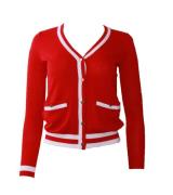 LAUREN RALPH LAUREN Strickjacke stilvoller Damen Cardigan mit V-Aussch...