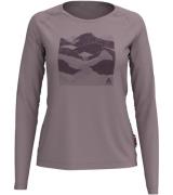 odlo Concord Langarm-Shirt dünnes Damen Outdoor-Shirt mit Merino-Wolle...