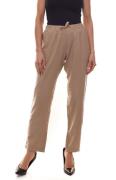 NAPAPIJRI Milbank Stoff-Hose leichte Damen Leinen-Hose Beige