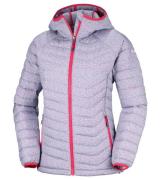 Columbia Powder Regen-Jacke wasserabweisende Stepp-Jacke mit Kapuze WK...