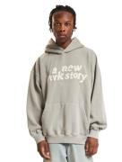 ONLY & SONS Raiden Relaxed Washed Hoodie Kalkstein