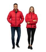 Aspesi Giub. Pocoelastico Re Unisex Übergangsjacke Bomberjacke Rot