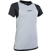 ION Damen Radtrikots Scrub AMP Trikot Schwarz