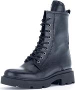 Bequeme Gabor Stiefelette Schnürschuhe für Damen 92.755.37 Schwarz
