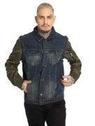 vsct Bomberärmel Jeansjacke blau