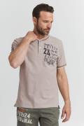 klassisches FQ1924 FQIikay Herren T-Shirt mit Rundhals Shirt 21900187-...