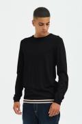 klassischer BLEND Herren Feinstrickpullover mit Rundhals Strickpullove...