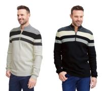 klassische FQ1924 FQKyle Herren Zip-Jacke mit Stehkragen Jacke 2190065...