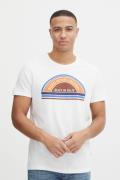 klassisches BLEND Herren T-Shirt mit Rundhals Shirt 20715022-110602 We...