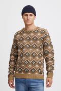 klassischer BLEND Herren Feinstrickpullover mit Rundhals Strickpullove...