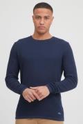 klassischer BLEND BHPullover Herren Grobstrickpullover mit Rundhals St...