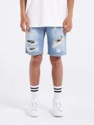 sommerliche 2Y Premium Herren Shorts mit Baumwolle Blau