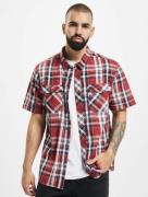 lässiges Brandit Herren Polo-Shirt Taschen mit Baumwolle Rot