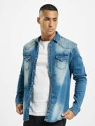 bequemes Brandit Herren Jeans-Jacke Stretch mit Baumwolle Blau