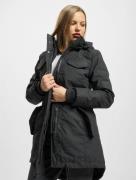 lässige Brandit Damen Jacke Kordelzug Reißverschluss Grau