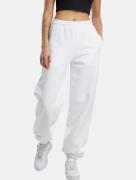 lässige Build Your Brand Damen Hose 330 g/m² mit Baumwolle Weiß