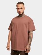 sportliches URBAN CLASSICS Herren T-Shirt 240 g/m² mit Baumwolle Braun