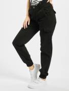 moderne URBAN CLASSICS Damen Jeans Stretch Reißverschluss Taschen mit ...