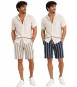 klassische BLEND BHMorgan Herren Shorts mit Kordelzug Freizeitshorts 2...