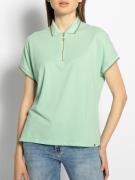 Khujo Poloshirt in grün für Damen, Größe: M. Velda